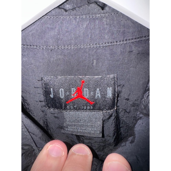 Jordan Flight Short Sleeve Black Utility Jumpsuit Women's Size Small - Picture 3 of 5